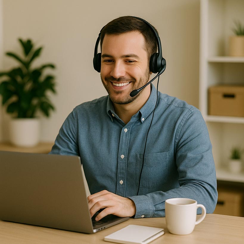 Telefonservice für E-Commerce